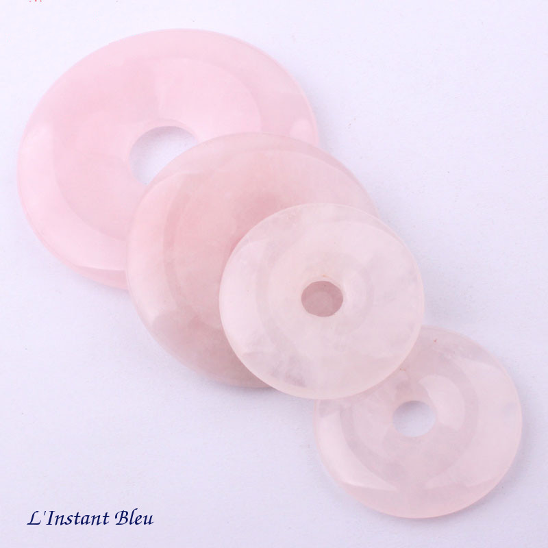 Pendentif Pi « Ānanda » en Quartz rose-2.1