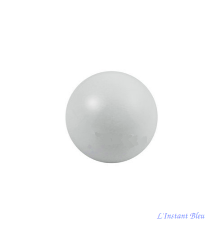 Bola de couleur 14 mm pour  « Appeleur dAnge » Blanc