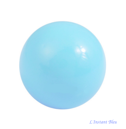 Bola de couleur 14 mm pour  « Appeleur dAnge » Bleu layette
