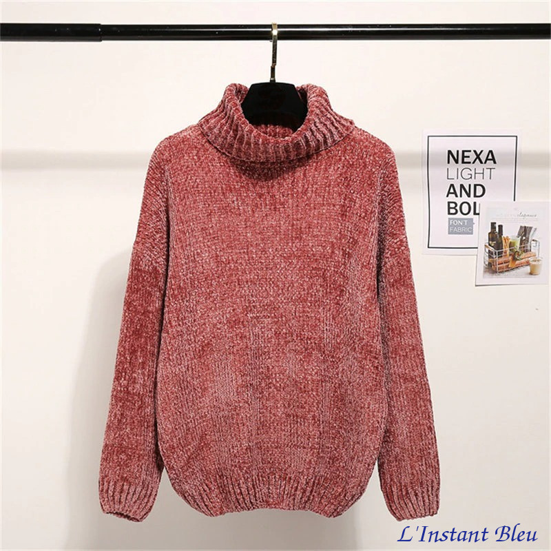 Pull chenille «Mahādevī » Chaleur et Confort-9.1