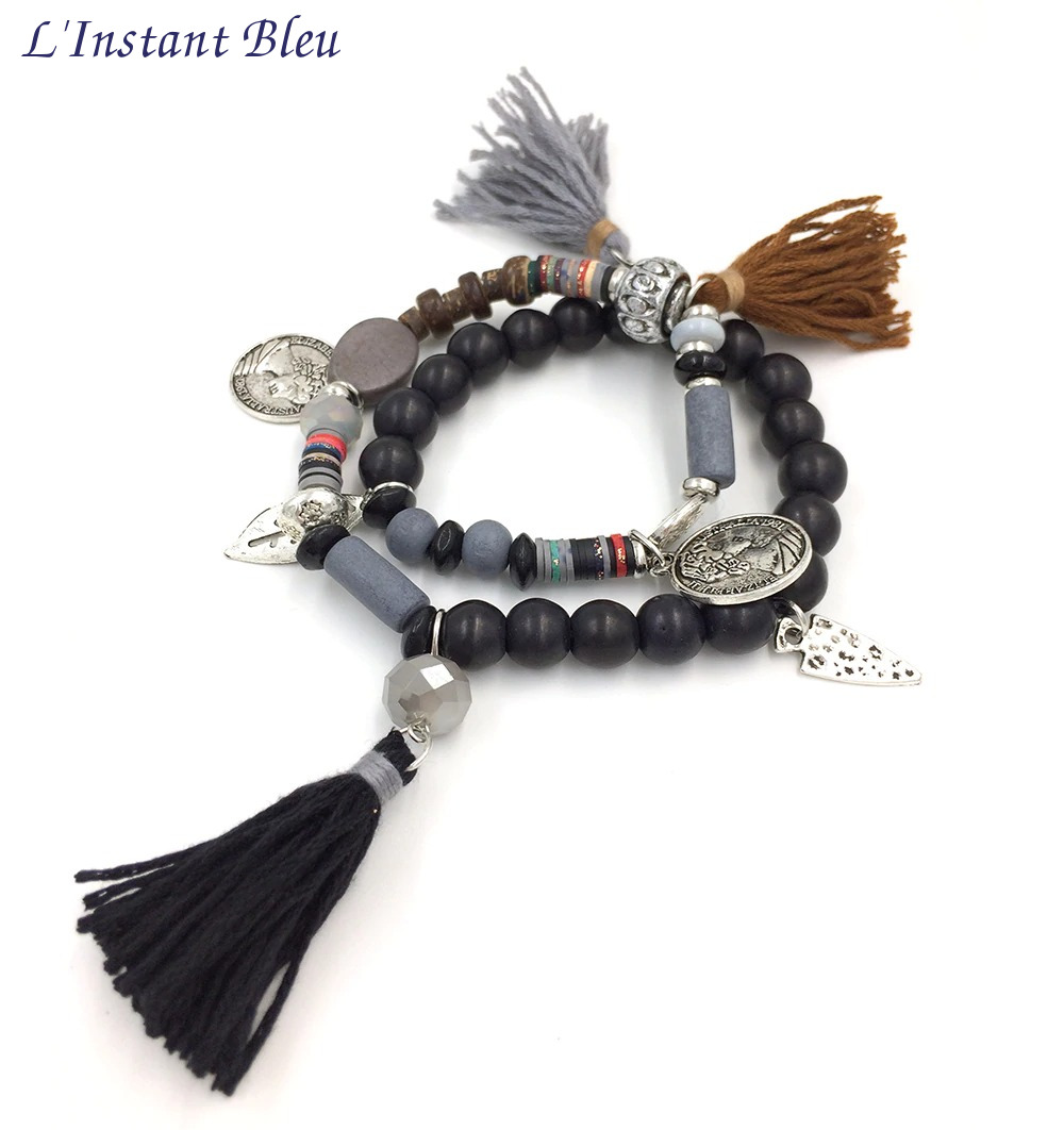 Bracelet Bohème «Kāpāra» Esprit lunaire-5.1