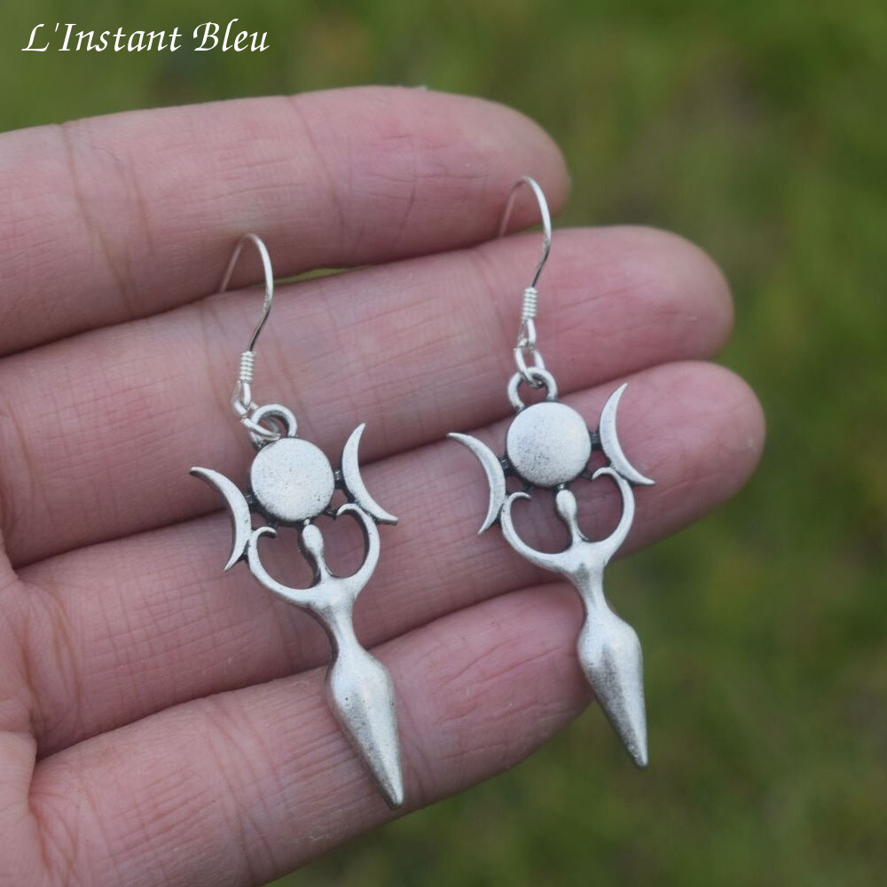 Boucles d’oreilles Wicca « Maḥādevī » -6.1