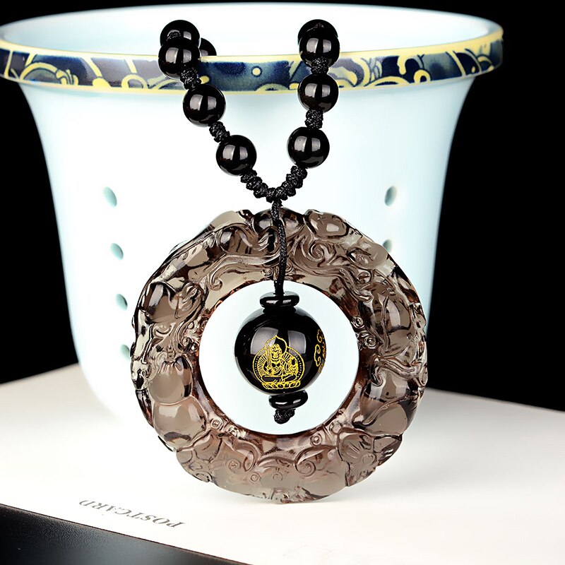 Collier-vintage-en-pierre-naturelle-pour-homme-pendentif-en-cristal-bouddha-obsidienne-noire-pliable-la-mode