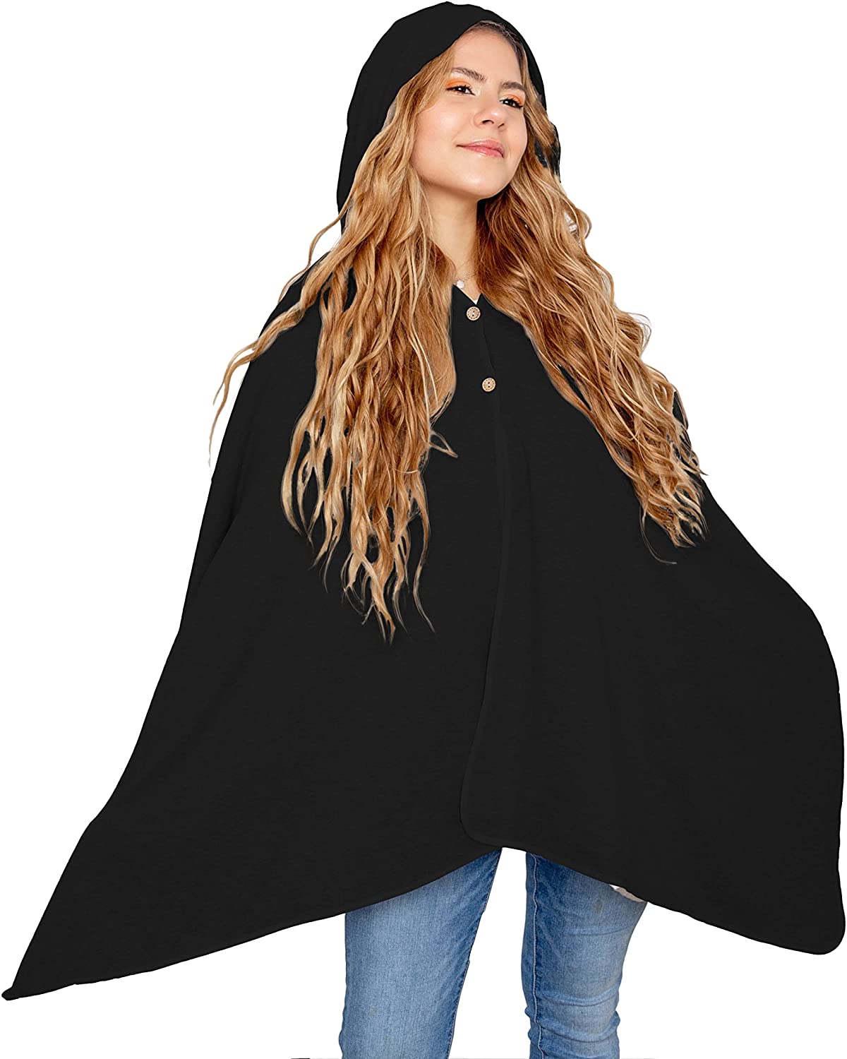 Couverture-Poncho  Anti-ondes à Capuche « Bhōla »