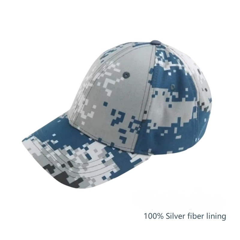 Casquette %22Camouflage%22 Anti ondes électromagnétiques Haute protection-2