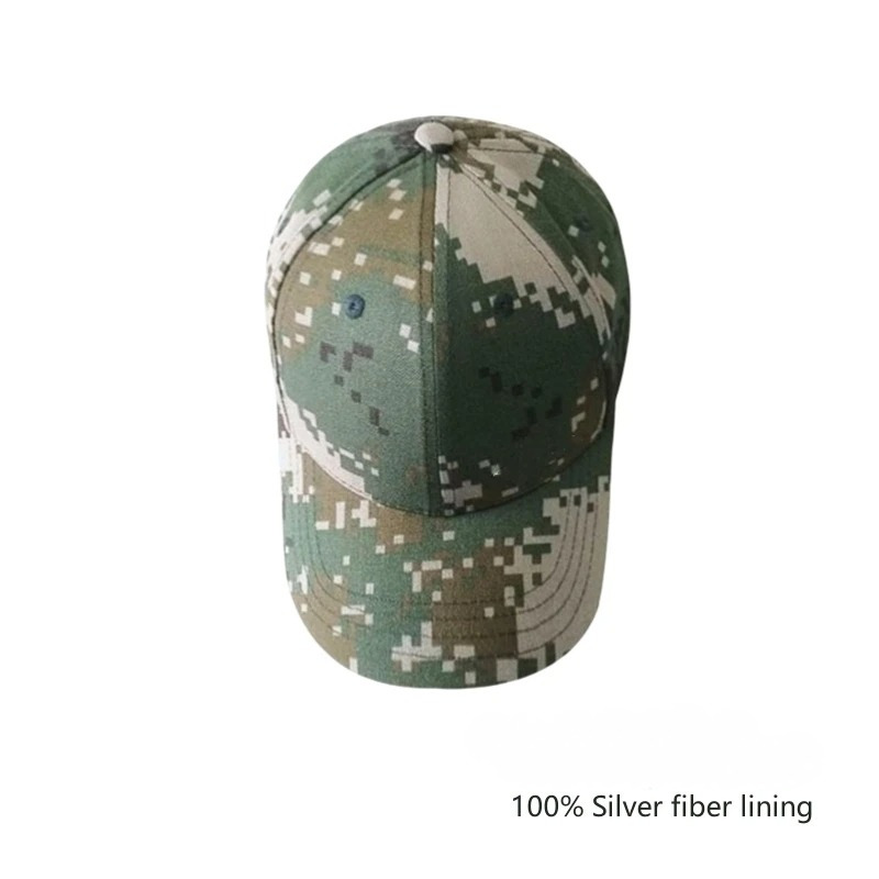 Casquette %22Camouflage%22 Anti ondes électromagnétiques Haute protection-4