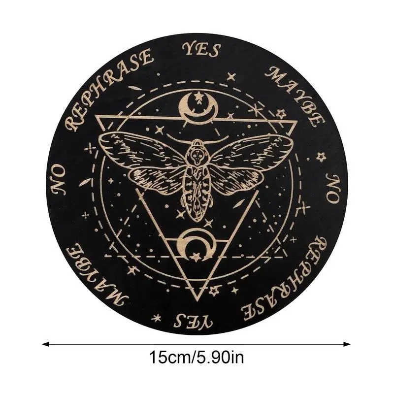 Cercle de Divination « Prātibhā » en Bois-2