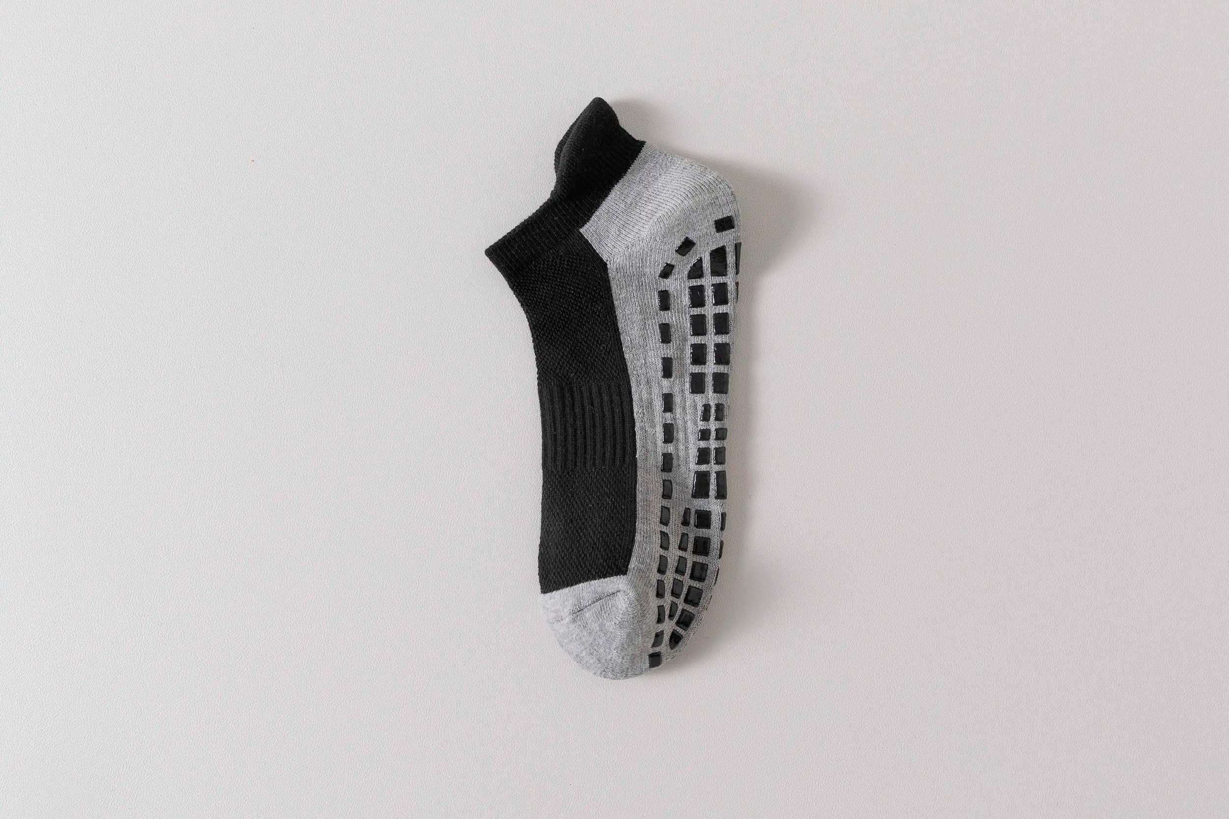 Chaussettes de Yoga antidérapantes « Samādhi pāda » - Noir