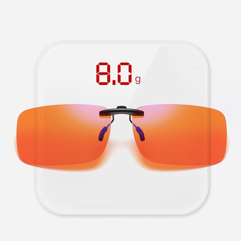Surlunettes clipsables et relevables anti-lumière bleue « Jaipur »-3