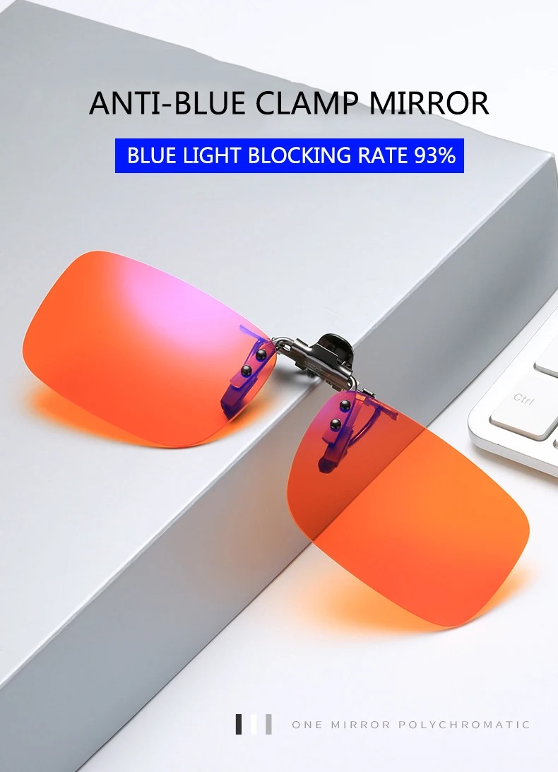 Surlunettes clipsables et relevables anti-lumière bleue « Jaipur »-10