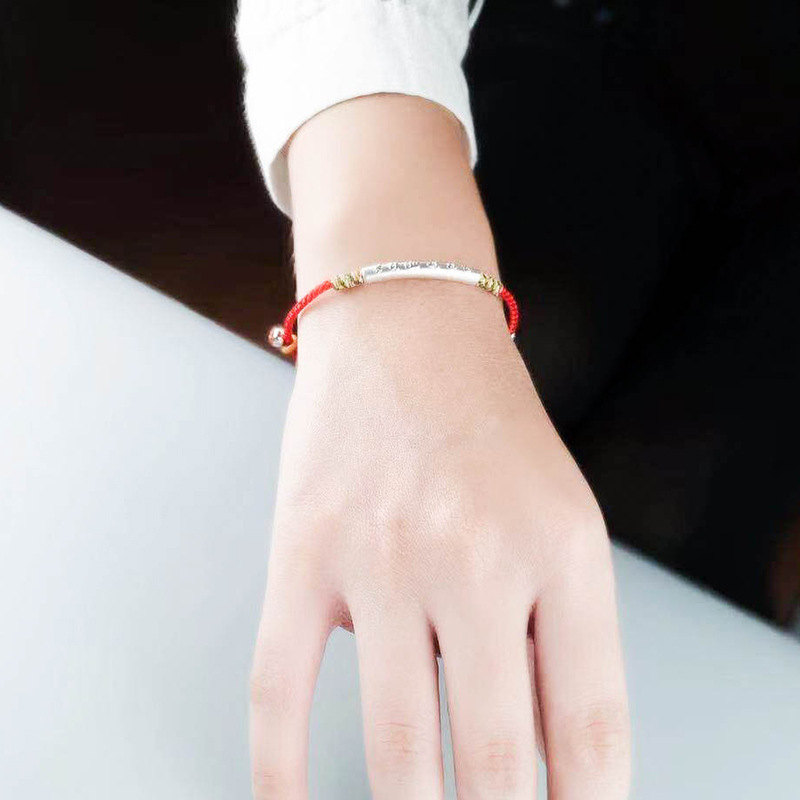 Bracelet bouddhiste Tibétain « Oṃ maṇipadme hūṃ » 8