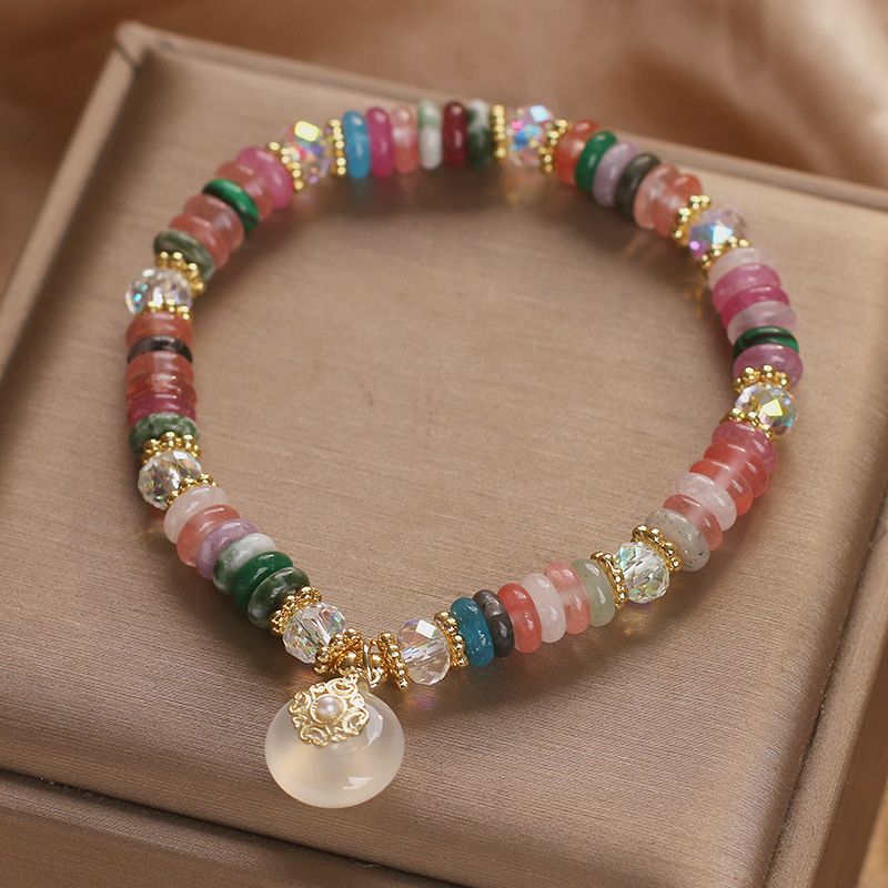 Bracelet « Mahārajā » en Cristal perlé 3