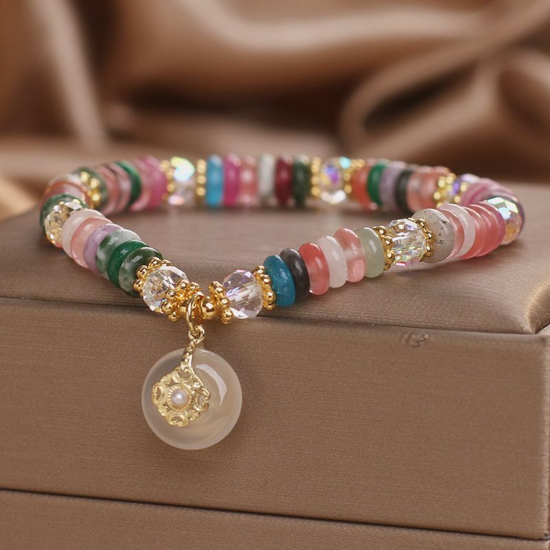 Bracelet « Mahārajā » en Cristal perlé 2