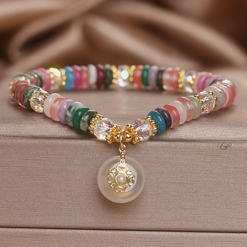 Bracelet « Mahārajā » en Cristal perlé 1