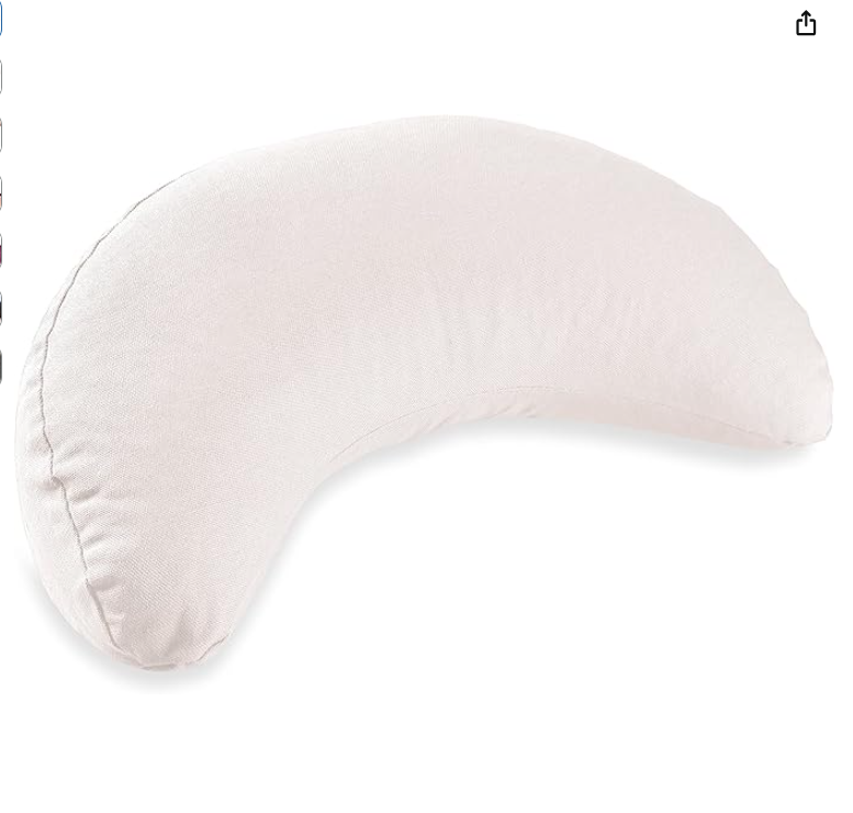 Fuzen Demi-Lune SIDDHA Coton Bio - Blanc