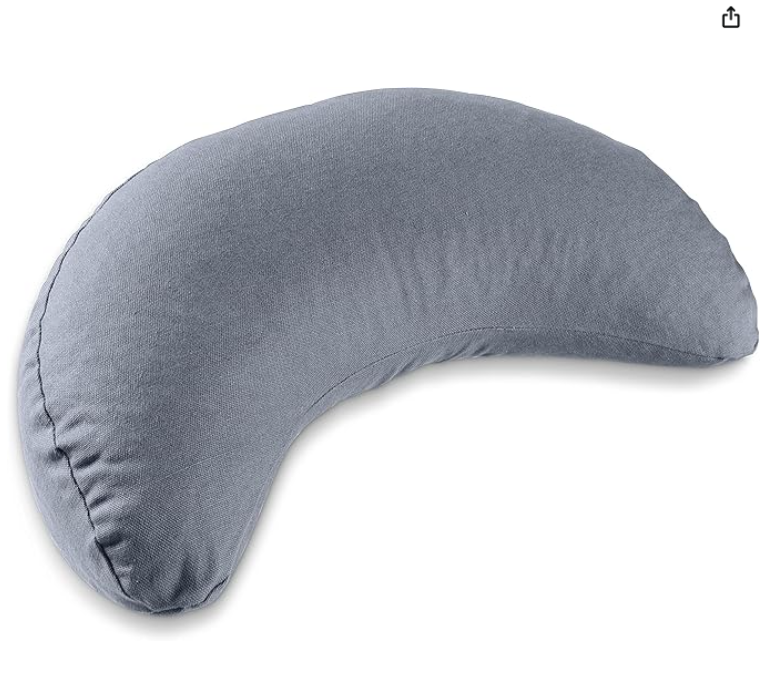 Fuzen Demi-Lune SIDDHA Coton Bio -Gris souris