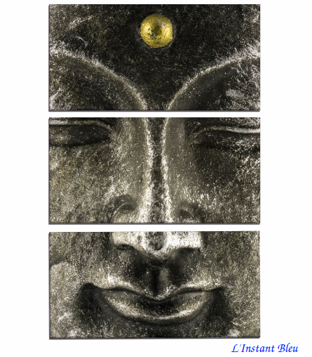 Tableau Triptyque « Ajna Chakra »2