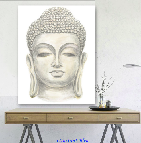 Tableau « Bouddha  Quiétude» sur toile