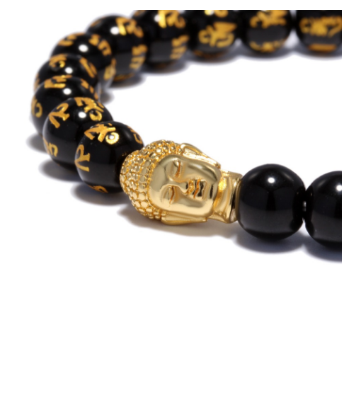 Bracelet bouddhiste « Black Boddhisattva »3