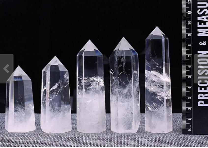 Cristal de Quartz « Génératrice »  6 faces-1