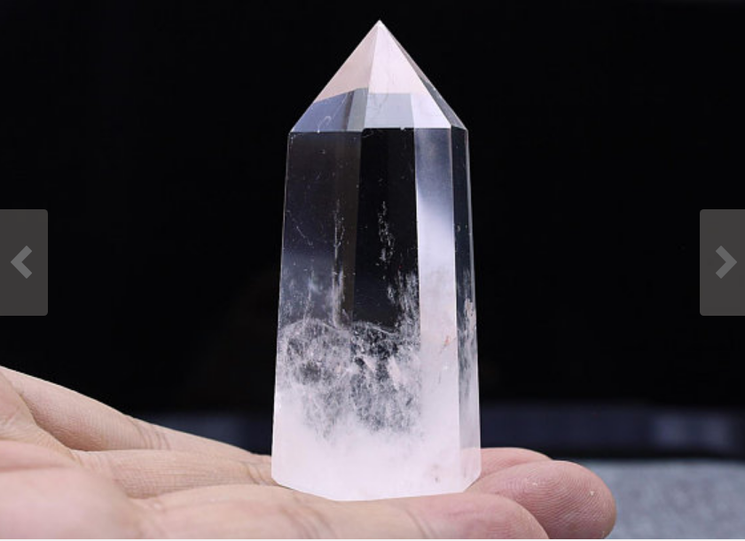 Cristal de Quartz « Génératrice »  70mm