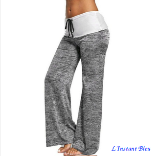 Pantalon de Yoga Confort « Brahmā» -ceinture