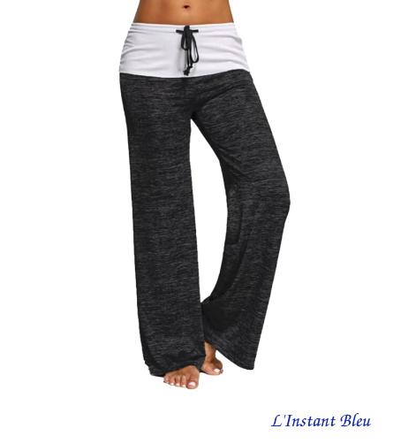 Pantalon de Yoga Confort « Brahmā» - Gris anthracite