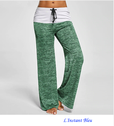 Pantalon de Yoga Confort « Brahmā»- Vert olive