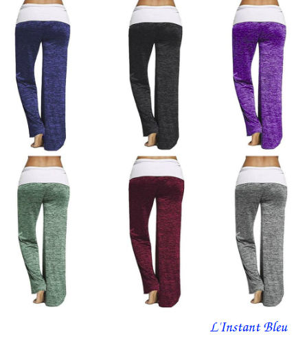 Pantalon de Yoga Confort « Brahmā» toutes couleurs dos