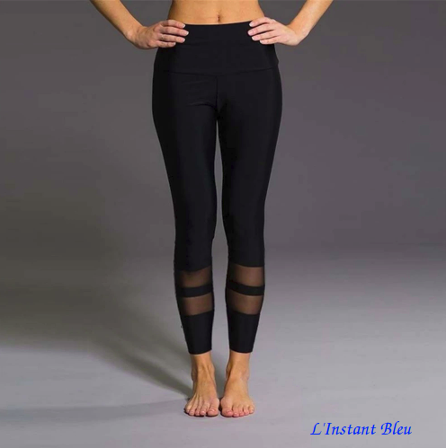 Legging de Yoga et Pilate «Gùrù »-Noir1