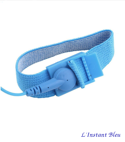 Kit Bracelet de mise à la Terre avec cordon de 3m-Bracelet