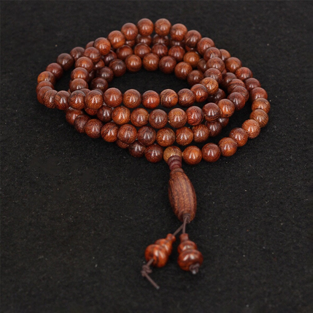 8mm-Naturel-Rouge-Santal-108-Mala-Perl-e-Bracelet-Vente-Chaude-Dzi-avec-Gourde-Bois-Pri