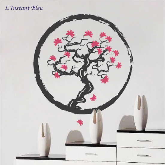 Sticker mural « Dharmakāya » Arbre zen-30