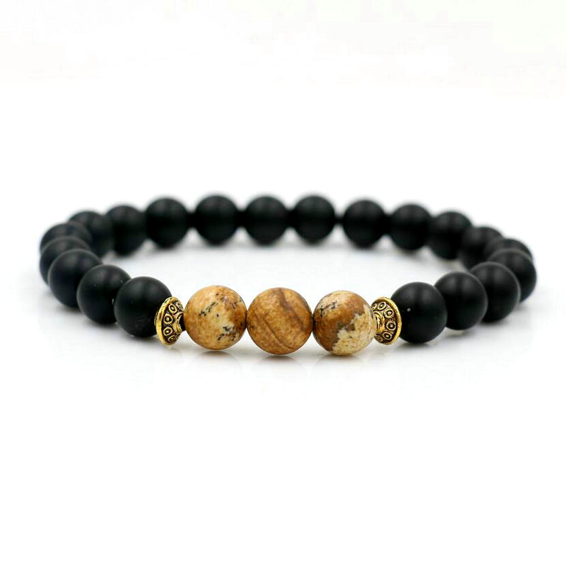 BPPCCR-Imp-rial-Pierre-Onyx-Couples-Amour-Charme-Bracelet-7-Chakras-Gu-rison-Puissance-Perles-Reiki