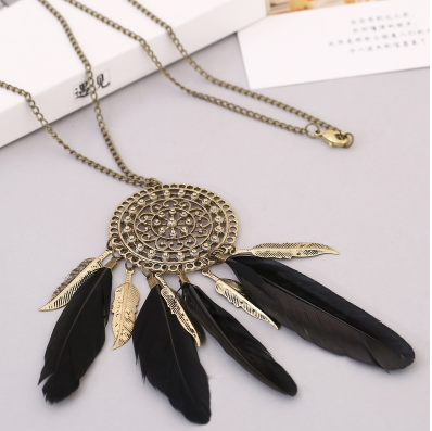 Collier Boho Vintage « Sahasrāra» Esprit libre-20