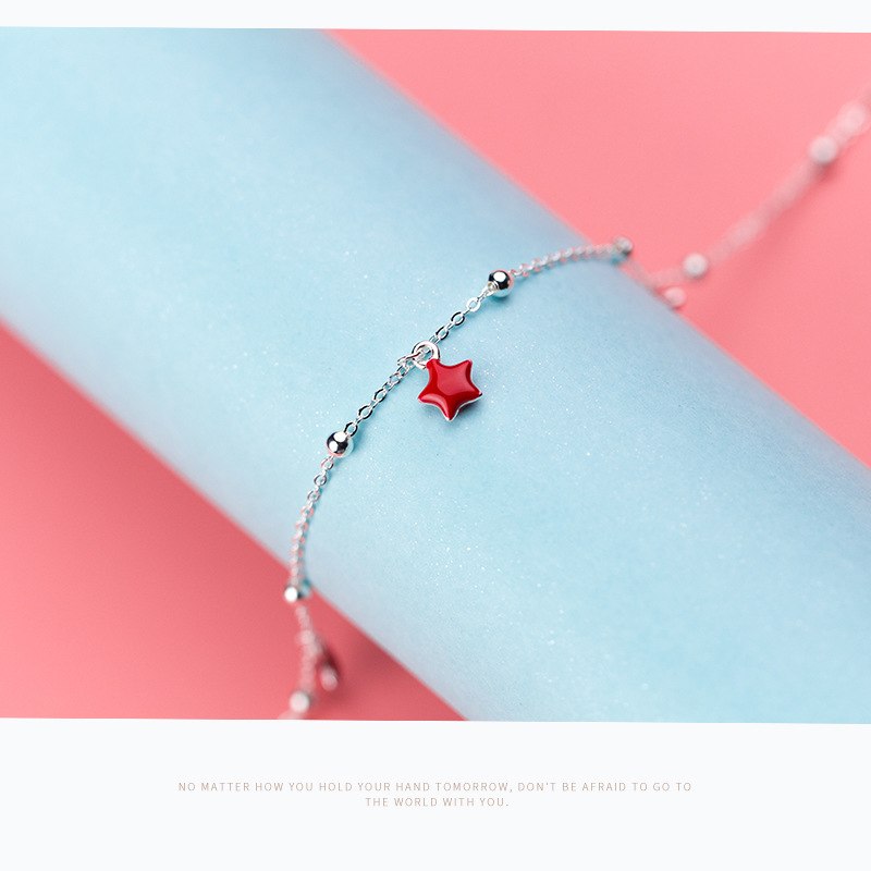 Trusta-2018-100-925-v-ritable-argent-Sterling-mode-femmes-bijoux-perles-toile-rouge-21-cm