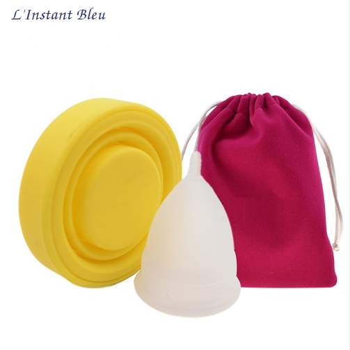 Coupe menstruelle Pastel en Silicone de qualité médicale + Boîte + Pochette-3.2