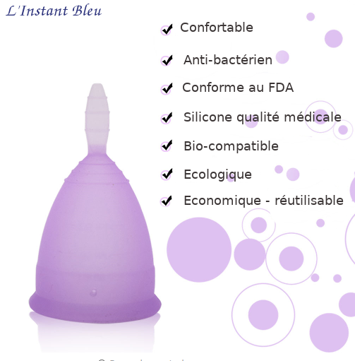 Coupe menstruelle Pastel en Silicone de qualité médicale + Boîte + Pochette-5.1