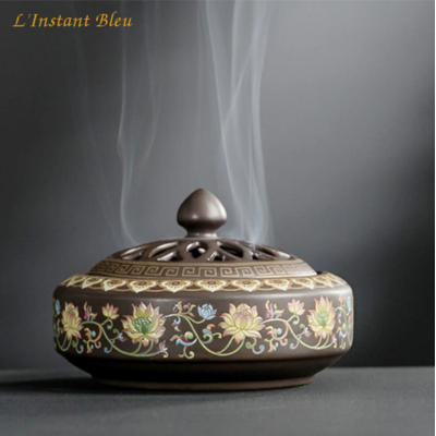 Brûleurs d'Encens traditionnels Fēng Shuǐ en céramique