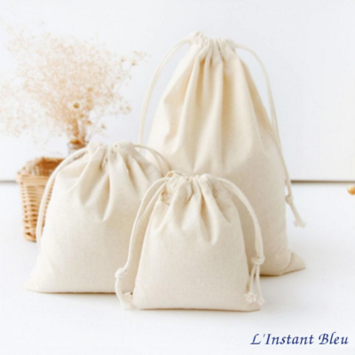 Sac à graines écologique « Nirguṇā  » 100 % Coton