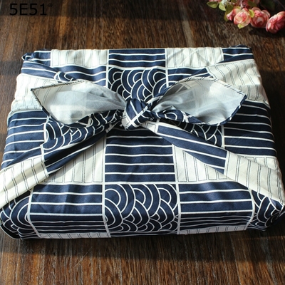 Furoshiki: Tissus d’emballage cadeau « Deepā » 50 à 158 cm