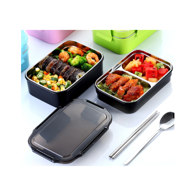 Boîte à Bento luxe « Sādhuḥ » en Acier inoxydable