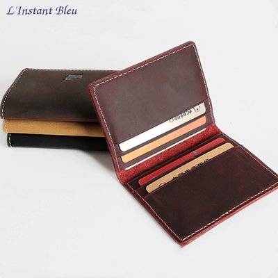 Porte-cartes luxe «Kaśmīra» en Cuir vachette