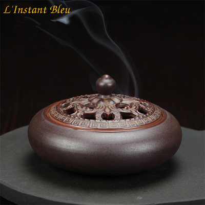 Brûleur d'Encens traditionnel en céramique « Shanti »