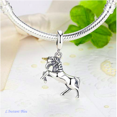 Charm « Petite Licorne » en Argent