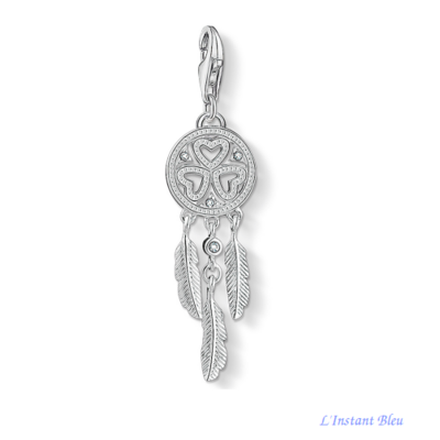 Charm «  Turīya », Attrape-rêves  en Argent