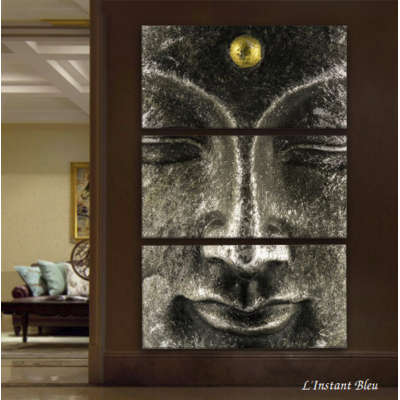 Tableau Triptyque « Ajna Chakra »