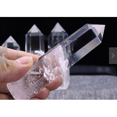 Cristal de Quartz « Génératrice » 100mm