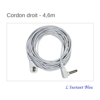 Cordon droit Earthing - 4,6m