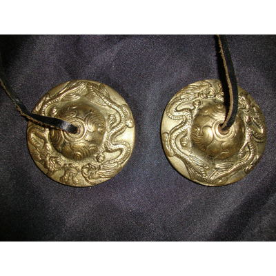 Cymbales Tibétaines « Les deux Dragons »